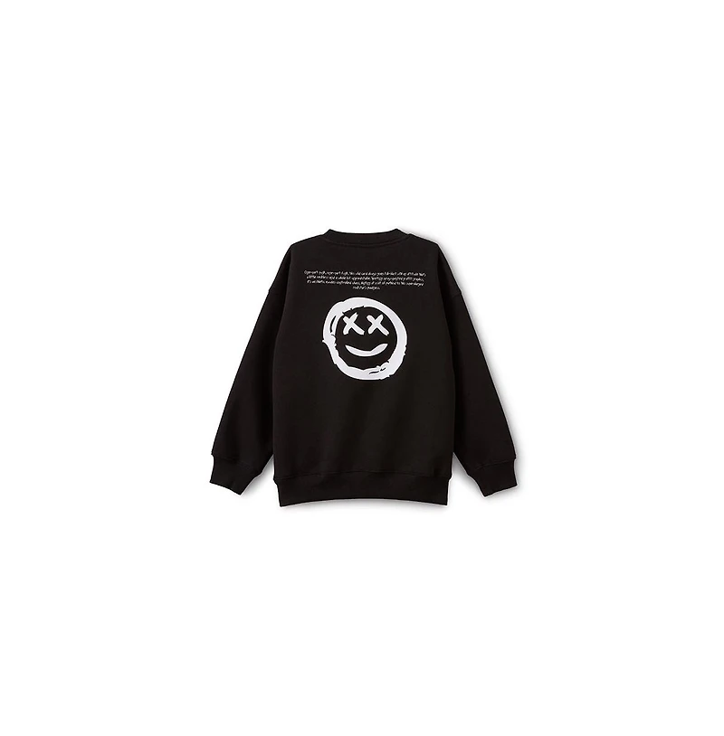 Cotton On Boys License Sammy Oversize Crew