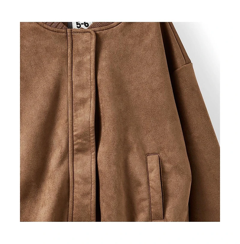 Cotton On Girls Oversized Bomber Jacket