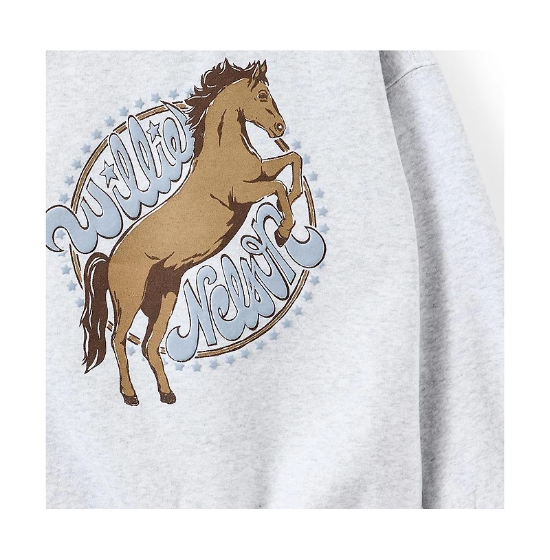 Cotton On Little Girls License Sammy Oversized Crew