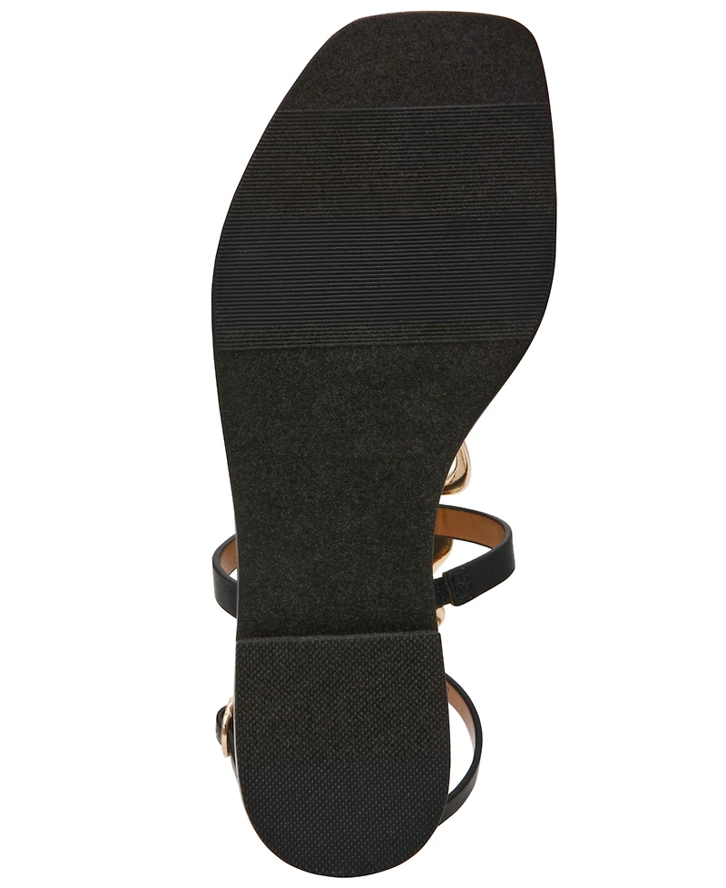 Dv Dolce Vita Women's Macin Embellished Gladiator Flat Sandals