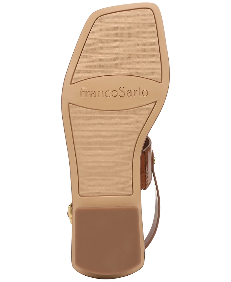 Franco Sarto Women's Enrica Open Toe Slingback Sandals