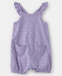 Carter's Baby Girls' Polka Dots Sleeveless Romper