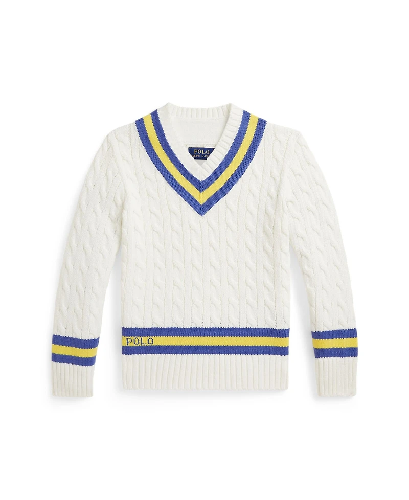 Polo Ralph Lauren Boys 2-7 The Iconic Cricket Sweater
