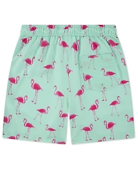 abercrombie kids Boys' 5-8 Printed Swim Trunks