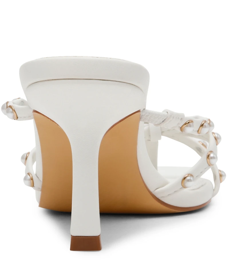 Dv Dolce Vita Women's Zini Studded Stiletto-Heel Dress Sandals