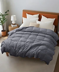 Unikome All-Season Goose Down Feather Fiber Comforter