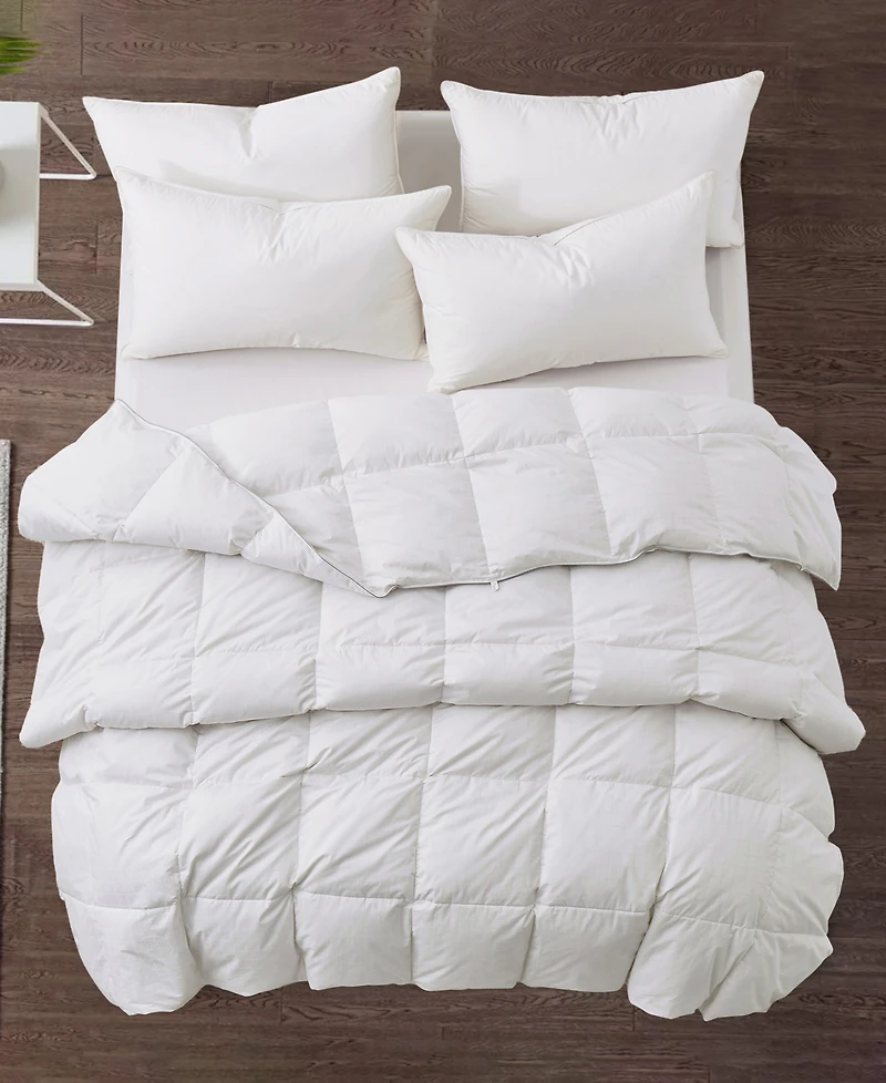 Unikome Medium Warmth Feather Fiber Comforter, Full/Queen