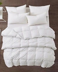 Unikome Medium Warmth Feather Fiber Comforter, Full/Queen