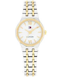 Tommy Hilfiger Women's Quartz Two Tone Stainless Steel Bracelet Watch, 25mm