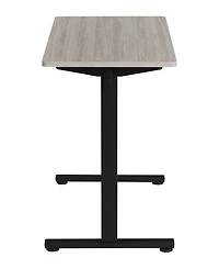 Osp Home Furnishings 48" Wood Primo Sit to Stand Electric Height Adjustable Desk