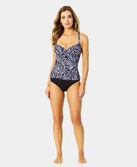 Anne Cole Women's Drape Front Tankini Top