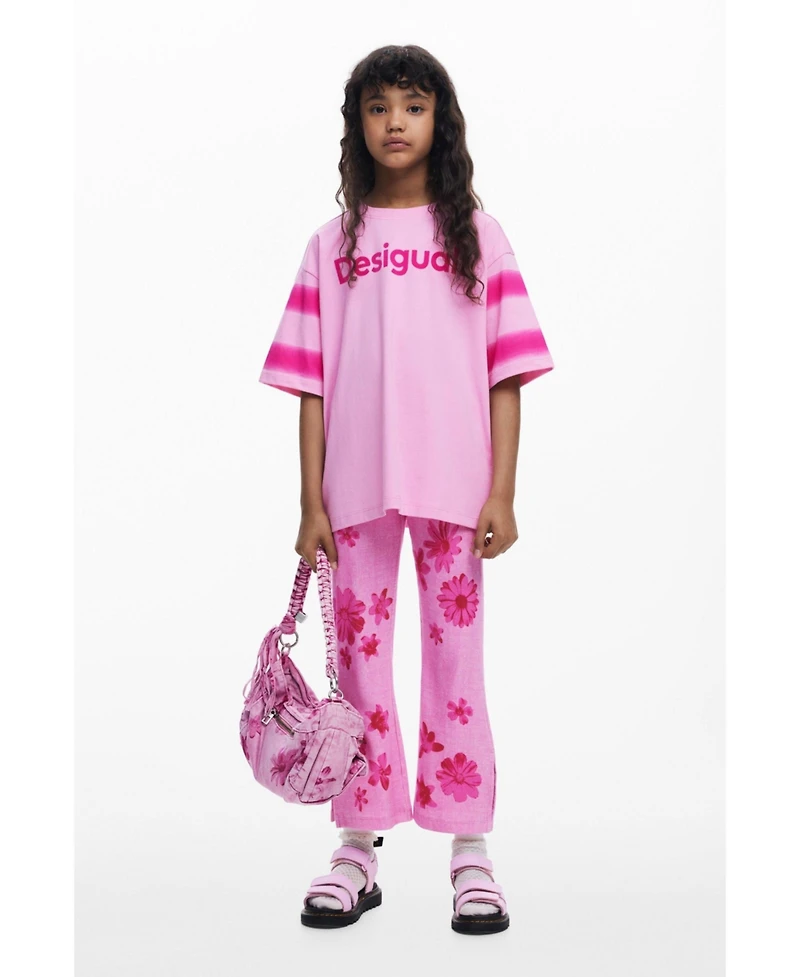 Desigual Girls Girls's Short-sleeve T-shirt logo