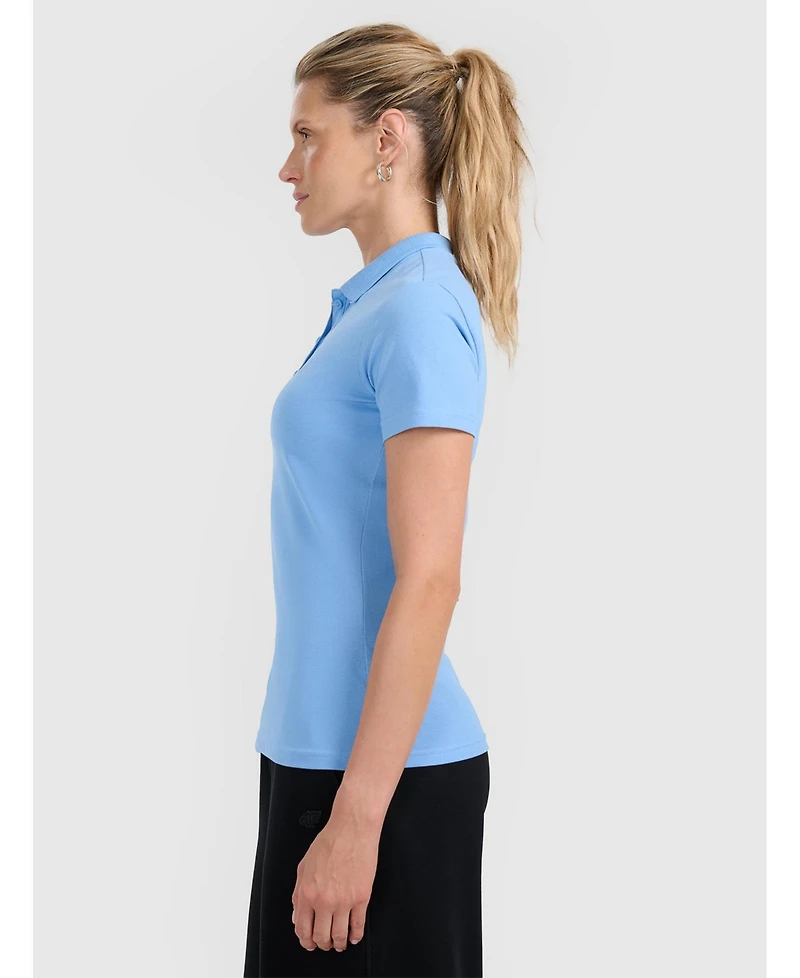 4F Women's slim polo shirt