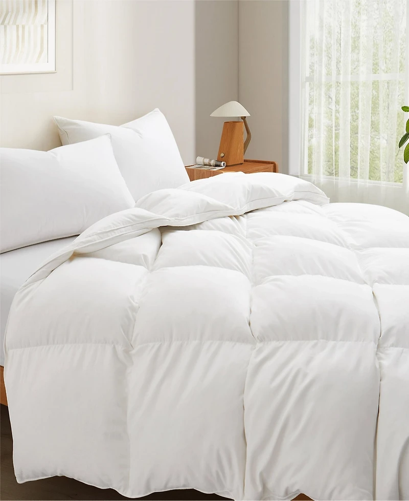 Unikome Luxury Goose Down Feather Comforter, California King