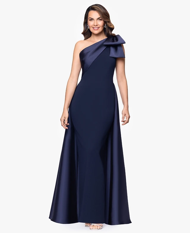 macy's one shoulder prom dress Women's One Shoulder Formal & Black Tie Dresses