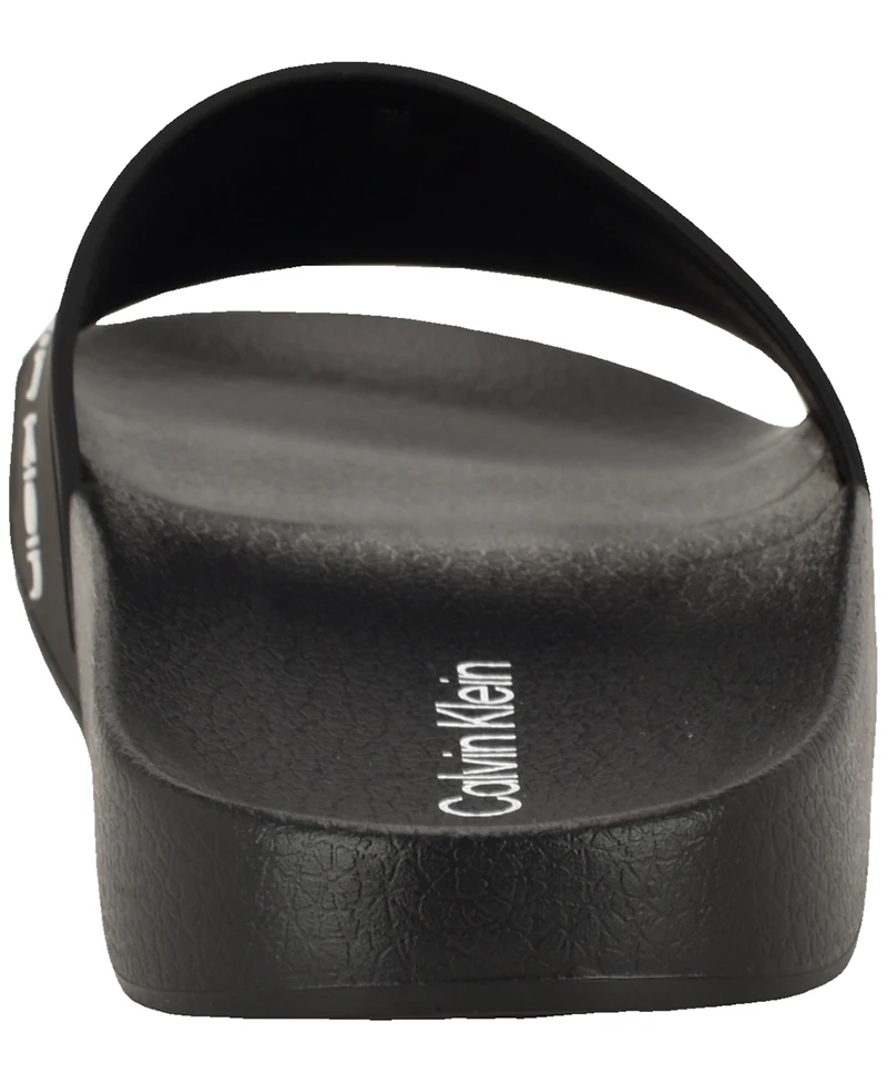 Calvin Klein Women's Anyka Slip-On Slide Sandals