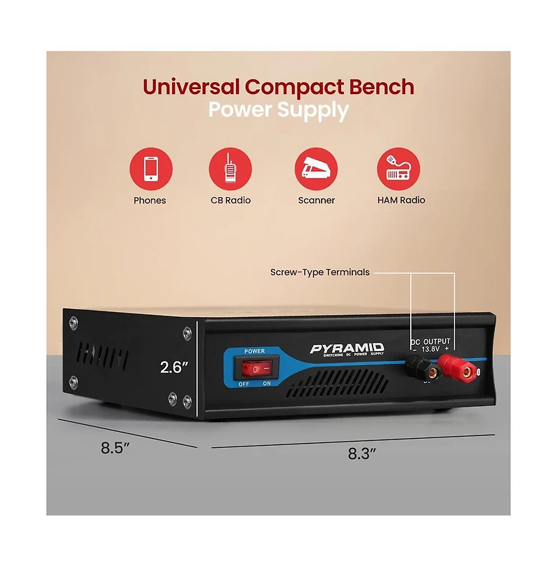 Pyle Ac-to-dc Power Converter (30 Amp