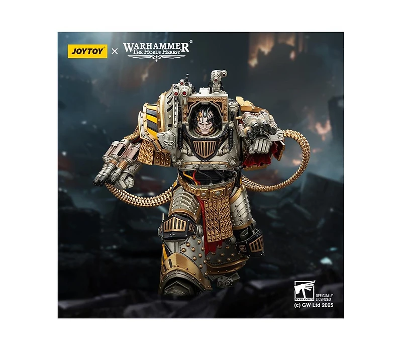 Warhammer Iron Warriors Perturabo, Primarch of the IVth Legion 1/18 Scale 40K: The Horus Heresy | Joy Toy