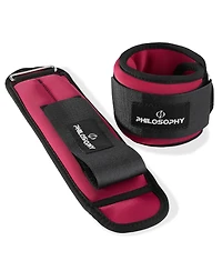Philosophy Gym Adjustable Ankle/Wrist Weights, Set of 2 - lb Each