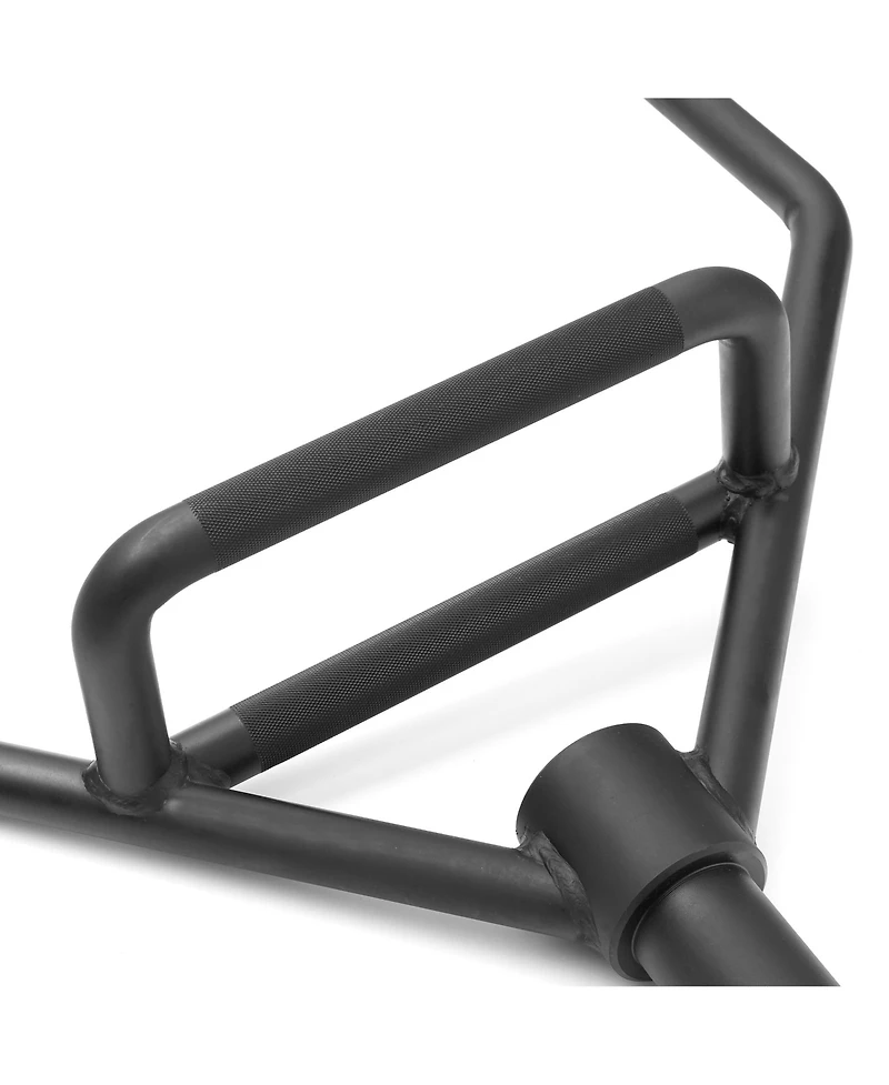 Philosophy Gym 2" Olympic Hex Trap Bar 25 Kg, Raised Handles - Pro Barbell for Deadlifts, Shrugs & Squats
