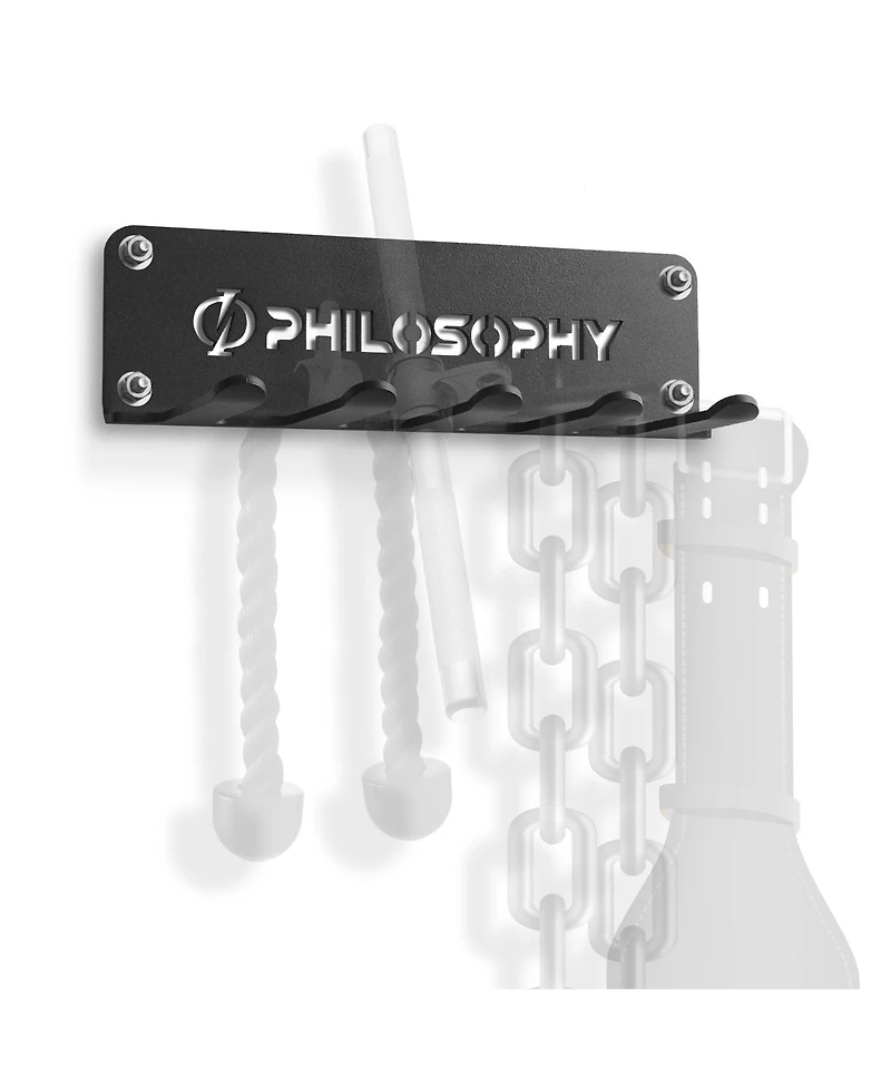 Philosophy Gym Accessory Rack Organizer, Prong
