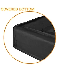 Outdoor Tv Cover - 65" Model For 63" - 67" Flat Screens - Slim Fit - Weatherproof Weather Dust Resistant Television Protector - Black