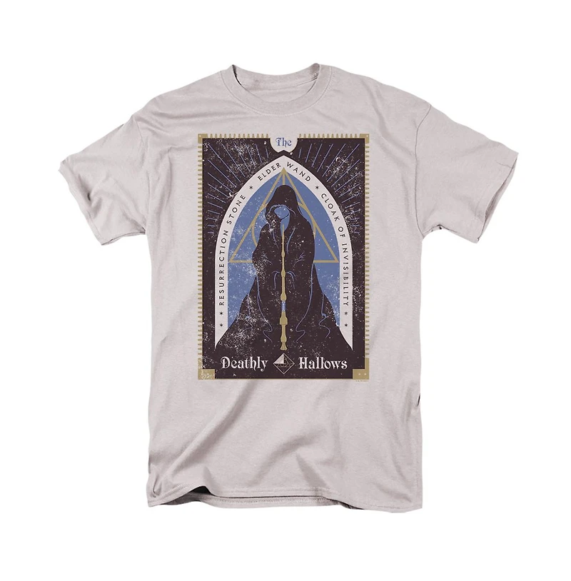 Harry Potter Men's The Deathly Hallows Retro Poster T Shirt