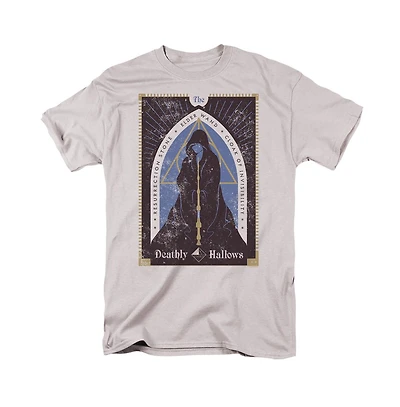 Harry Potter Men's The Deathly Hallows Retro Poster T Shirt