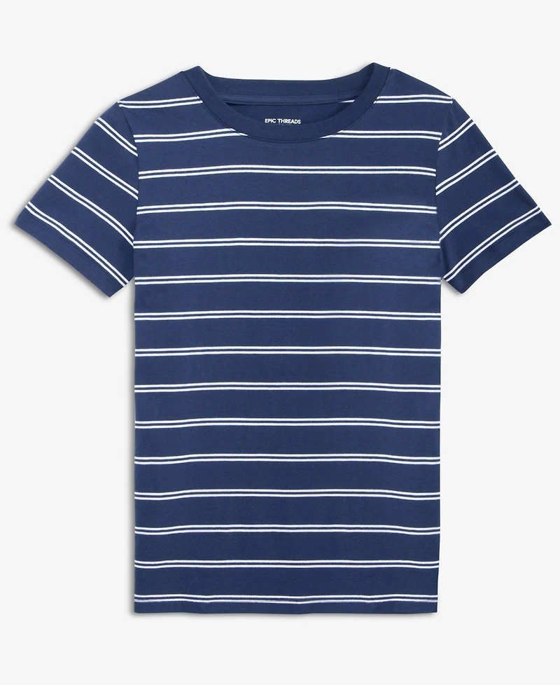 Epic Threads Boys' Xs-xl Double Stripe T-Shirt, Macy's Exclusive