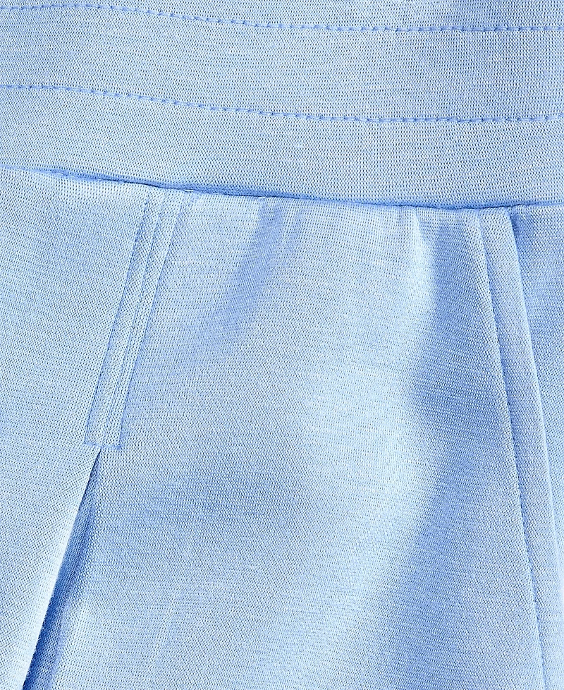 I.n.c. International Concepts Women's Pleat-Front Wide-Leg Sweatpants