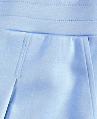 I.n.c. International Concepts Women's Pleat-Front Wide-Leg Sweatpants