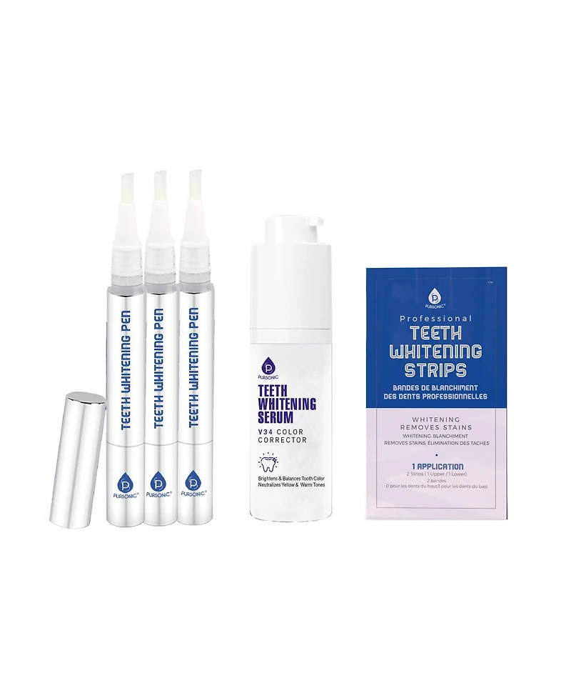 Pursonic The Total Smile Confidence System (3-in-1 Whitening Bundle