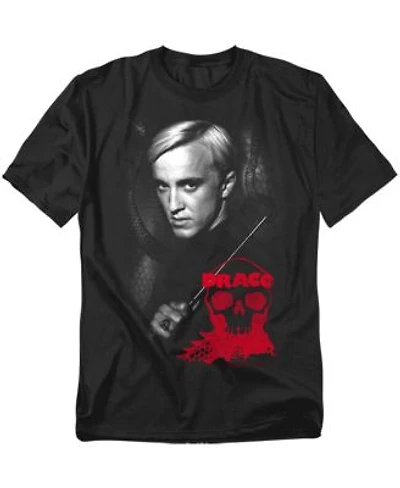 Harry Potter Mens Draco Portrait Short Sleeve Adult Tee T Shirt