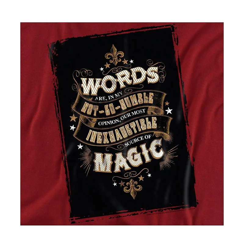 Harry Potter Men's Words Are Magic T Shirt