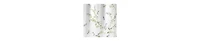 Slickblue Floral Dragonfly Polyester Machine Washable Shower Curtain