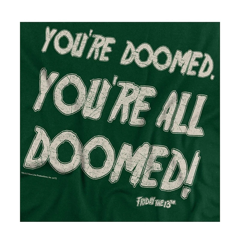 Friday the 13th Men's Doomed T Shirt