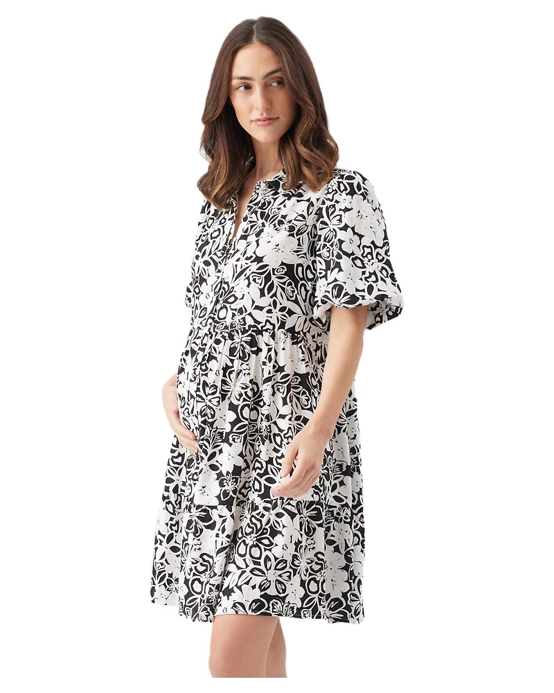 Ripe Maternity Nahla Linen Dress