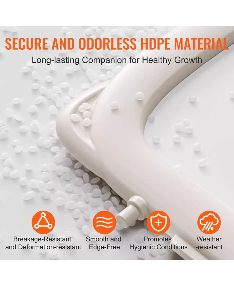 Slickblue Toddler Slide, Kid Slide for Toddlers with Climbable Ladders & Bus Playhouse, Indoor Outdoor Slide Playset for Kids