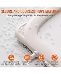 Slickblue Toddler Slide, Kid Slide for Toddlers with Climbable Ladders & Bus Playhouse, Indoor Outdoor Slide Playset for Kids