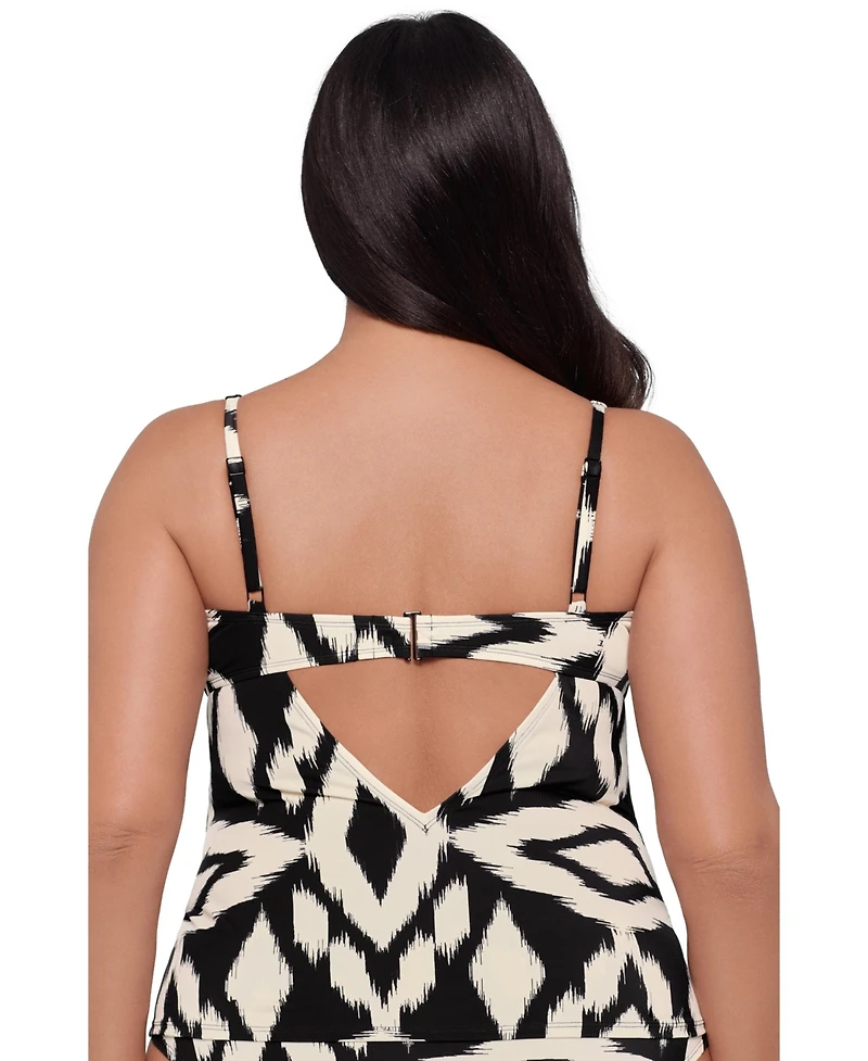 S3 Apparel Women's Sculpting U-Wire Tankini Swimsuit Top