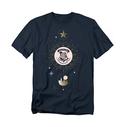 Harry Potter Big & Tall Magical Hogwarts Emblem T Shirt