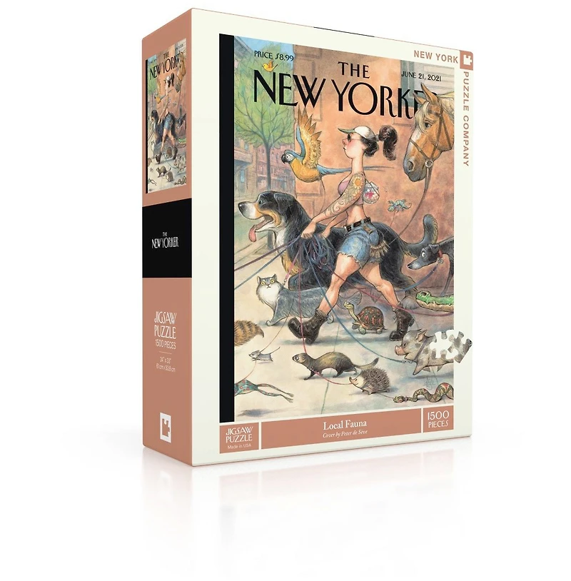 New York Puzzle Company Local Fauna 1500 Piece Puzzle
