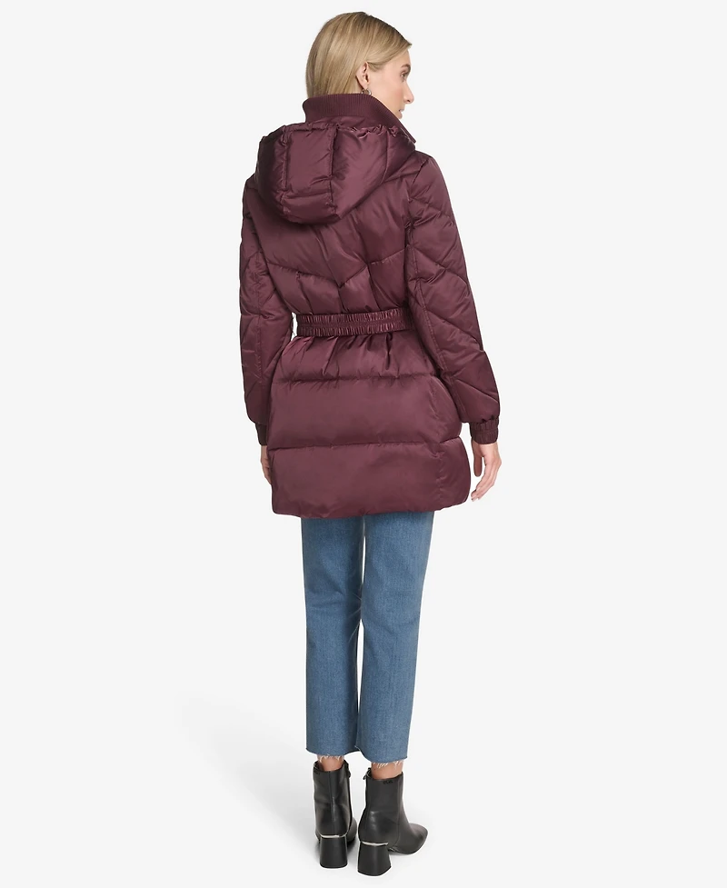 Andrew Marc Women's Mallee Belted Parka
