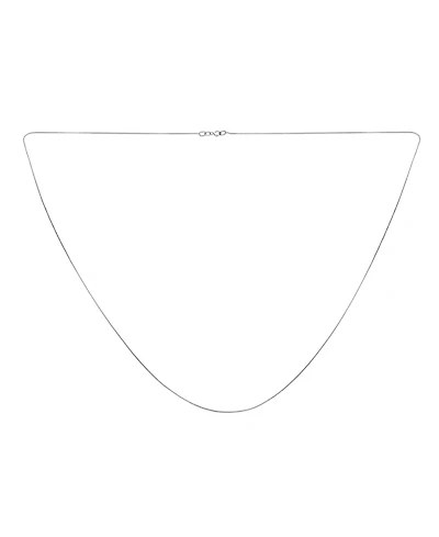 Bling Jewelry Classic Ultra Thin 0.5MM 14K Gold Box Chain Necklace Made Italy 16 Inch