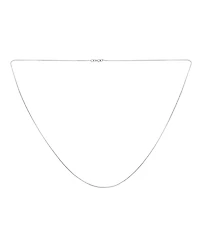 Bling Jewelry Classic Ultra Thin 0.5MM 14K Gold Box Chain Necklace Made Italy 16 Inch