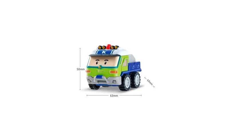 Robocar Poli Die-Cast Metal Emergency Rescue Vehicle