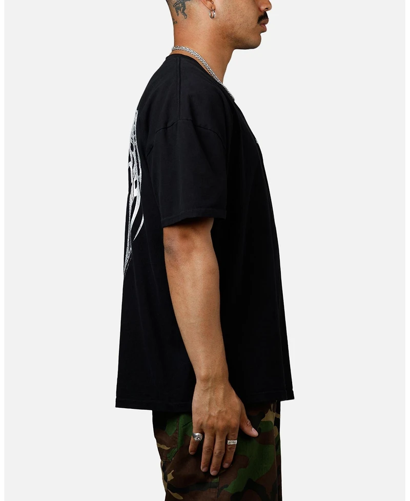 Saint Morta Men's Departed Boxy T-Shirt Black