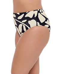 S3 Apparel Women's Smoothing Mid-Rise Swimsuit Bikini Bottoms