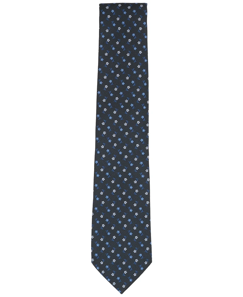 Club Room Men's Floral Pattern Tie, Macy's Exclusive