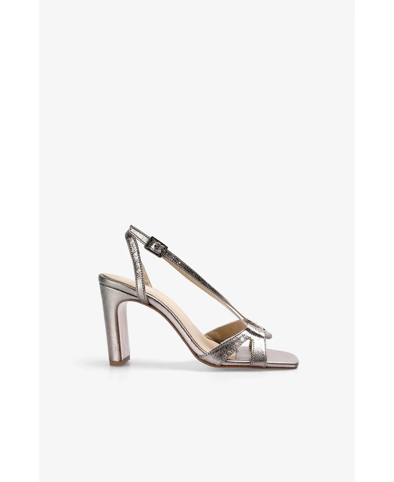 Scalpers Metallic Women's Heel Sandal